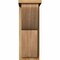 Ekena Millwork Crestline Rough Sawn Corbel w/Backplate, Western Red Cedar, 8"W x 14"D x 22"H COR08X14X22CRE01RWR - alternate 4